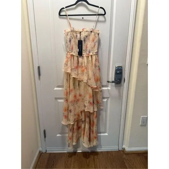 ELLIATT Livette Maxi Dress in Floral Wedding Guest Gala Event Dress size S NWT - Picture 7 of 8